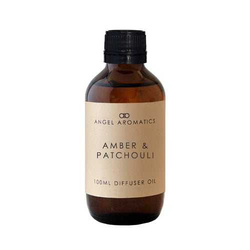 Amber Patchouli 100ml Diffuser Oil-Diffuser Oil-Angel Aromatics