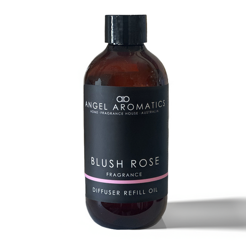 Reed Diffuser Refill 200ml - Blush Rose (Antique Rose)-reed diffuser refill-Angel Aromatics
