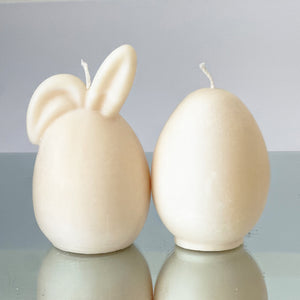 Large Bunny and Egg Candle Duo Blank-Soy Melts-Angel Aromatics