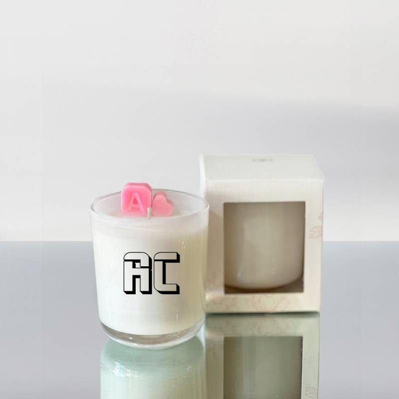 Monogram Candles 180g-personalised-candles-Angel Aromatics