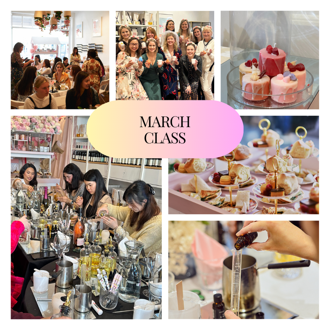 15th March 2025 - Candle Making Class with High Tea-candles-Angel Aromatics