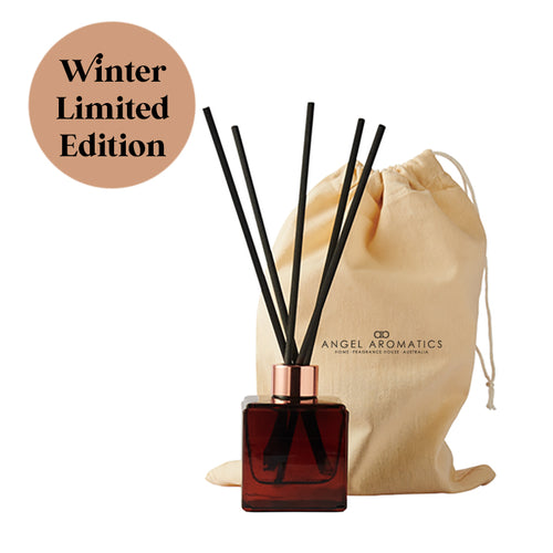 150ml Limited Edition Reed Diffuser - Vanilla & Amber-reed diffuser-Angel Aromatics