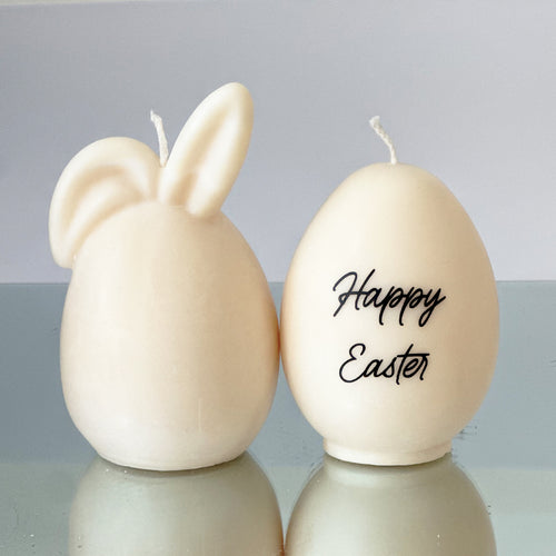 Easter Large Bunny and Egg Candle Duo-scented candles-Angel Aromatics