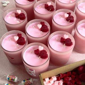 Personalised Valentine's Candle 270g-Candles-Angel Aromatics