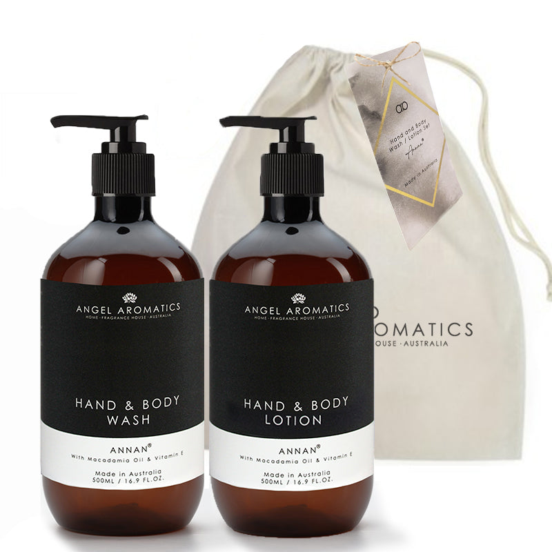 Annan Wash and Lotion Set | Made in Australia – Angel Aromatics